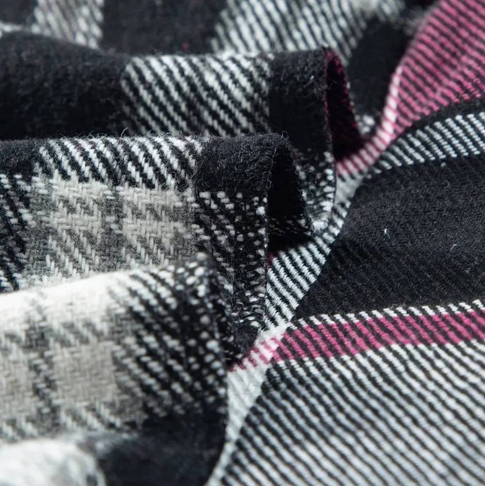 Blushing Nights Plaid Shacket